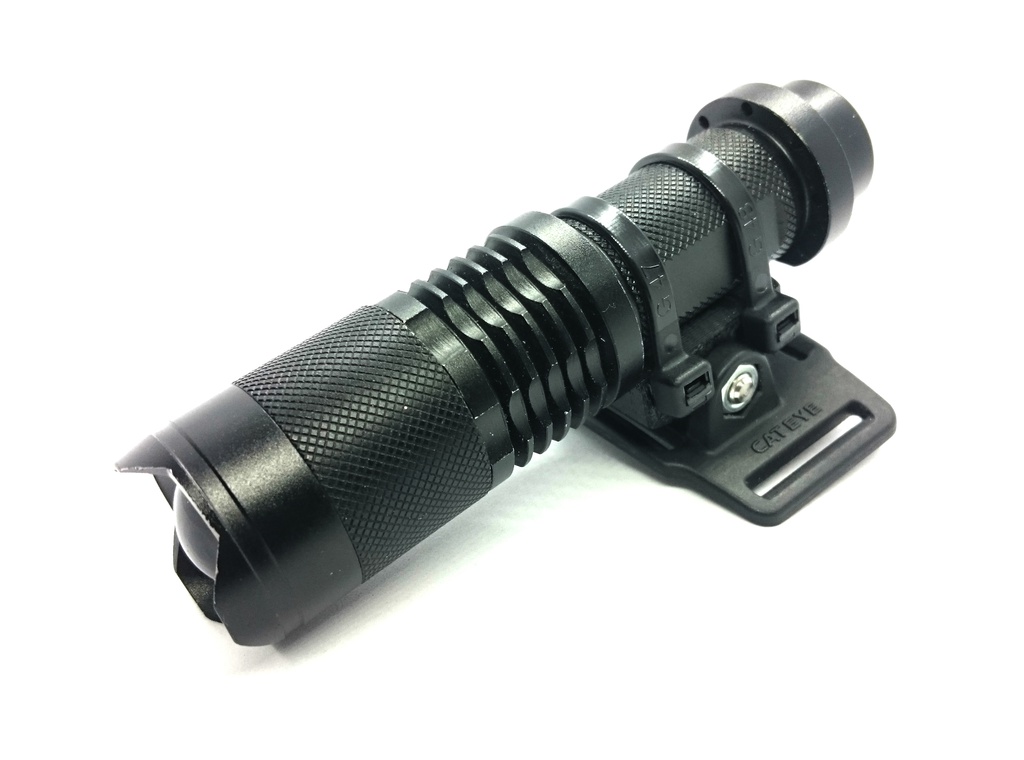 CATEYE(キャットアイ)ヘルメットブラケット用汎用ライトアタッチメント