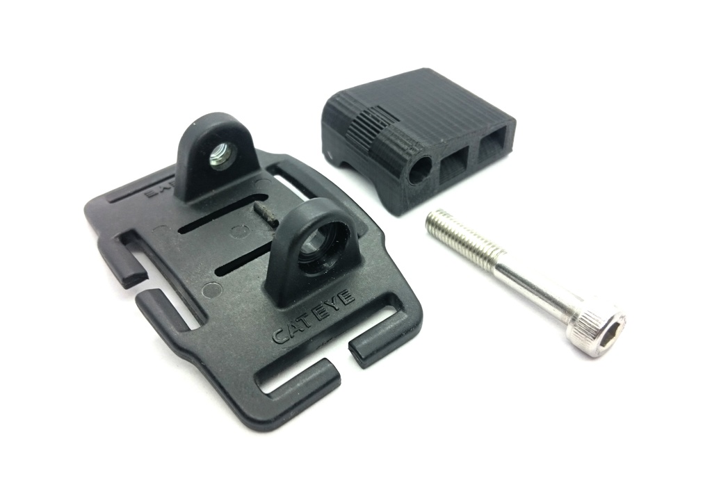 CATEYE(キャットアイ)ヘルメットブラケット用汎用ライトアタッチメント