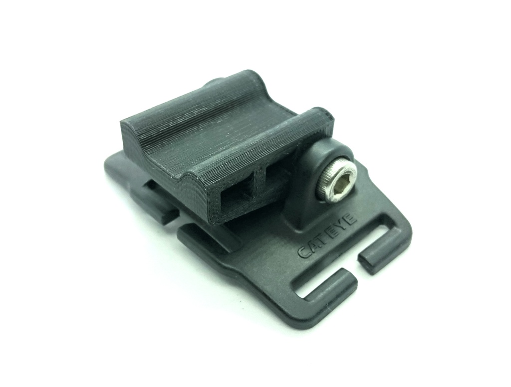 CATEYE(キャットアイ)ヘルメットブラケット用汎用ライトアタッチメント