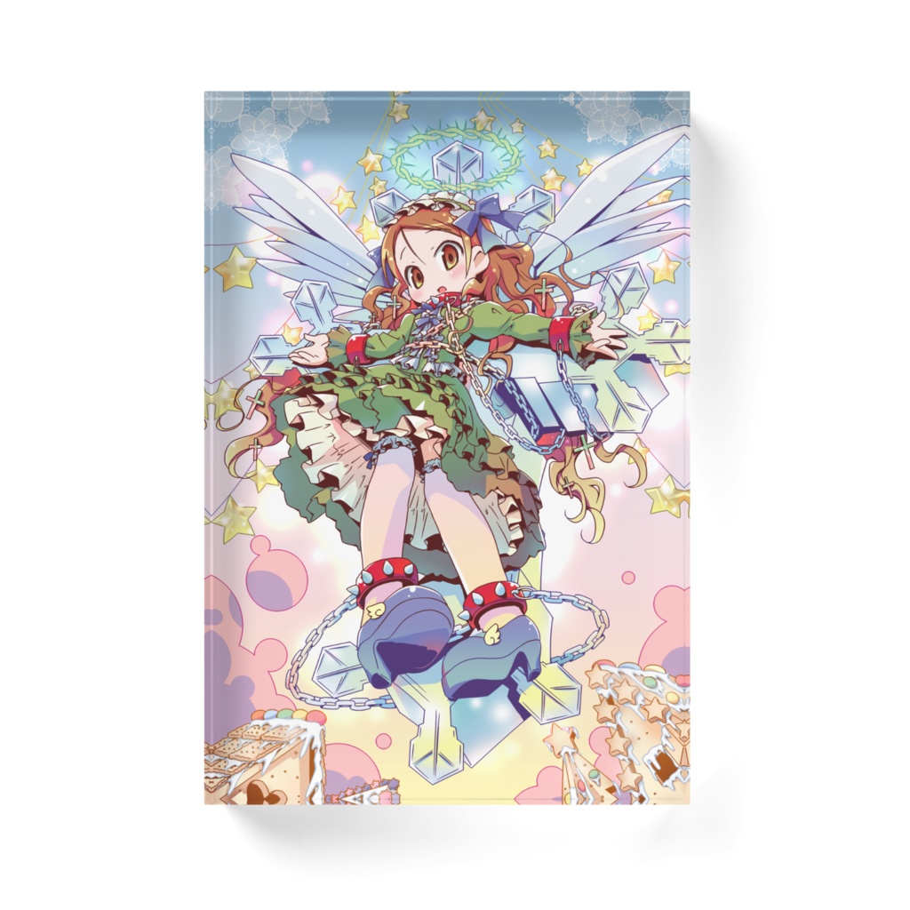 天使ちゃんアクリルブロック