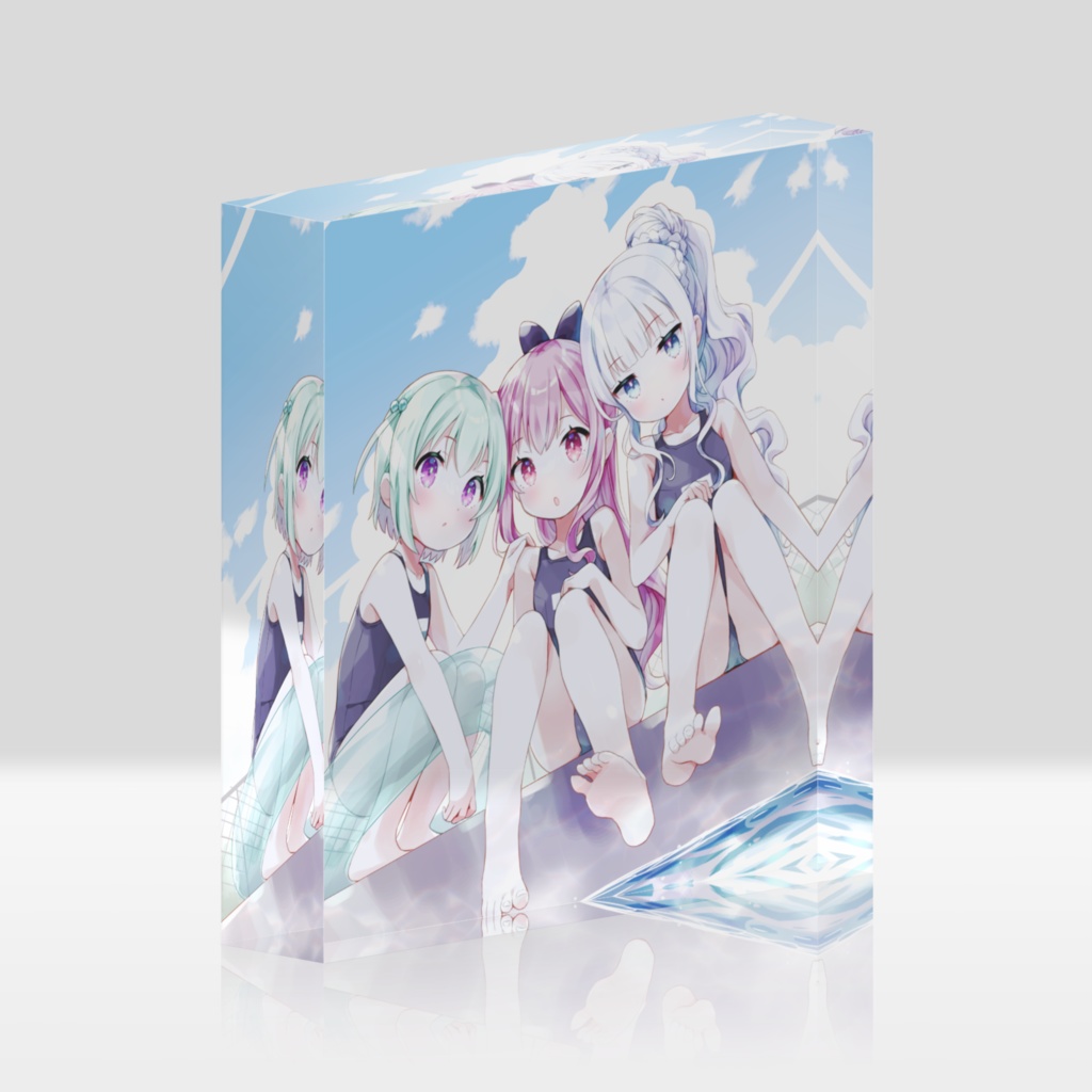 なつ!【アクリルブロック】