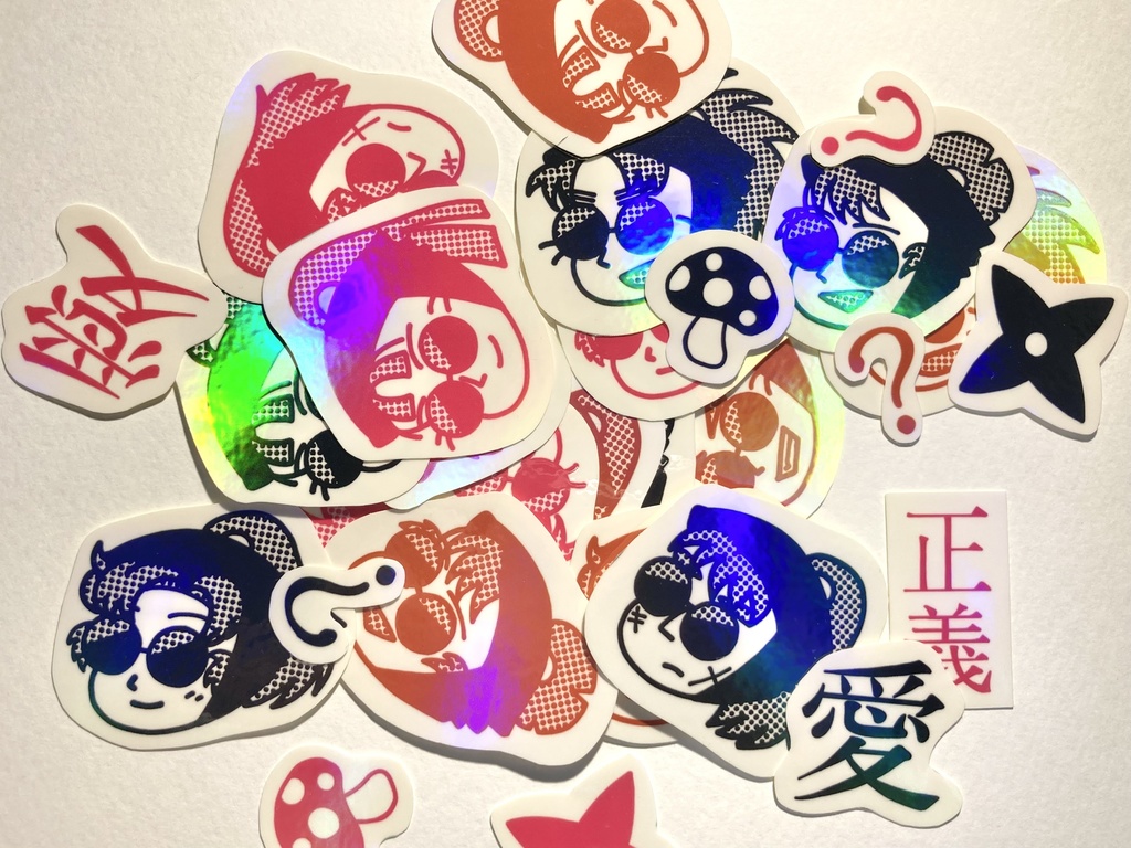 ステッカーセット(六年生・忍務中)