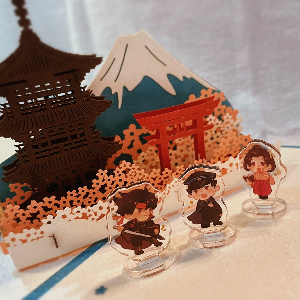 【販売予定】大逆転裁判 アクリルスタンド/キーホルダー シールセット