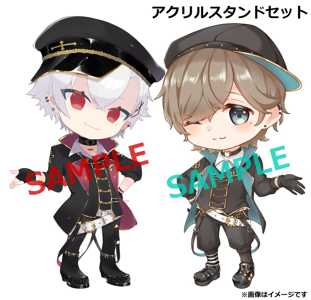 非公式 クロノワール アクリルスタンドセット 箱庭らびっと Booth