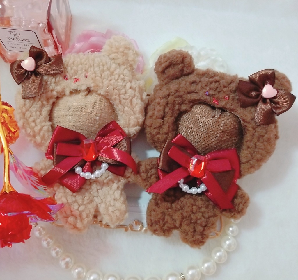 チョコレートカラー🍫双子くまちゃん❤🐻🐻❤ - ShiMa - BOOTH