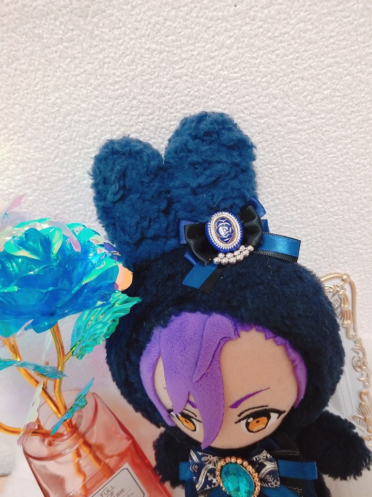 静寂の黒雪うさぎ🐰❄ Noir Neige💙❄