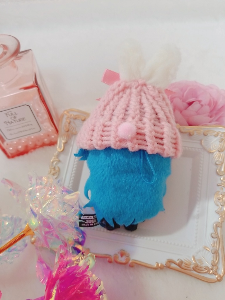 苺みるくうさぎ🐰🍓ニット帽&紅うさぎ🐰❤ニット帽