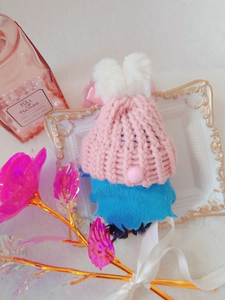 苺みるくうさぎ🐰🍓ニット帽&紅うさぎ🐰❤ニット帽