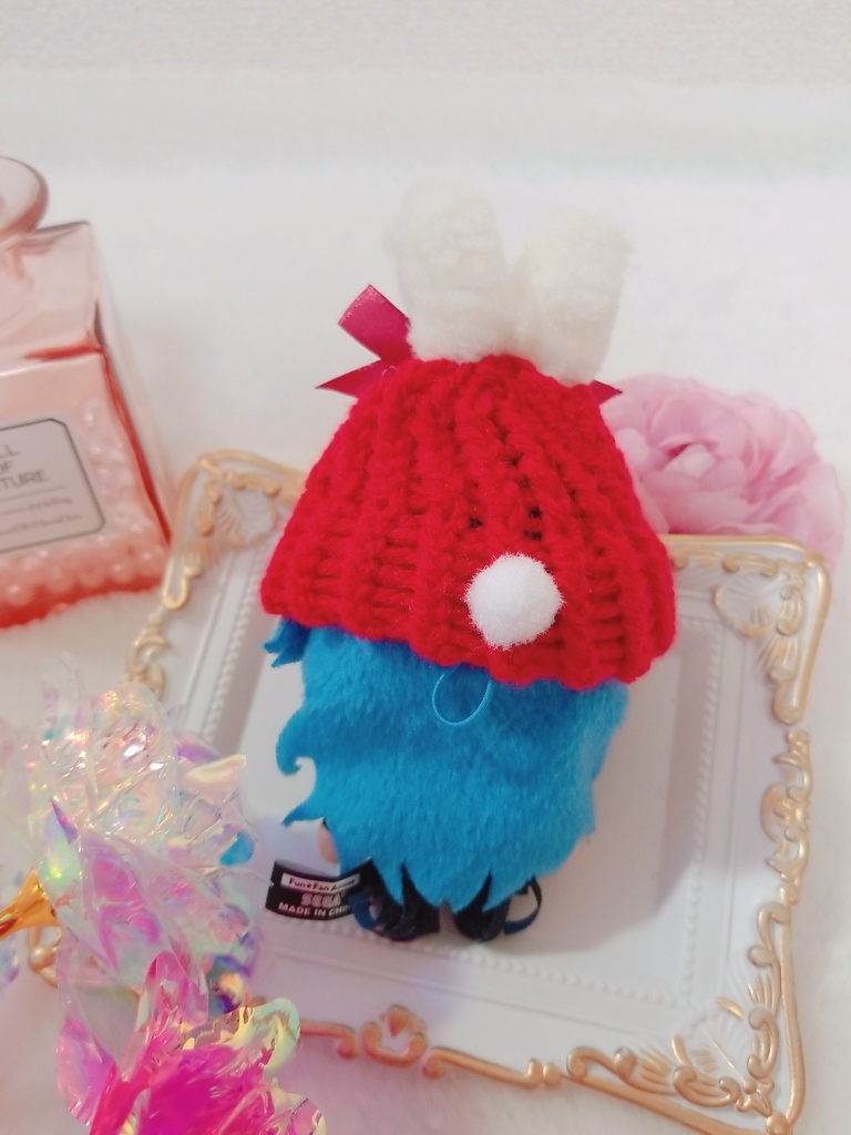 苺みるくうさぎ🐰🍓ニット帽&紅うさぎ🐰❤ニット帽