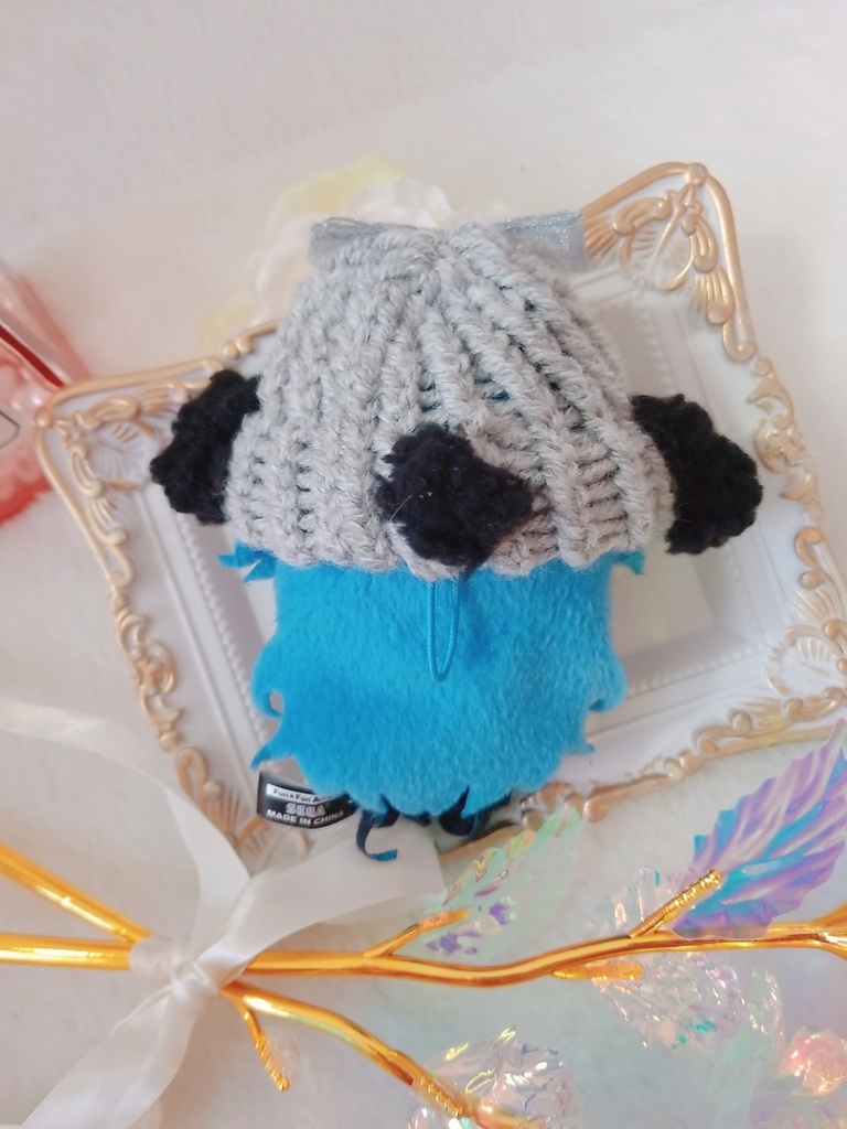 くま🍂🐻&グレーわんこ🐶ニット帽