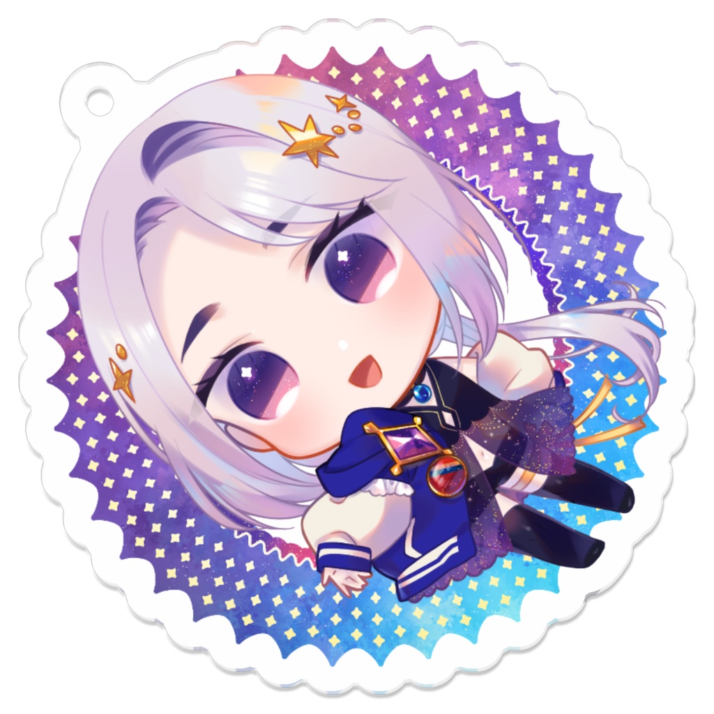 星色ジーク/5cm/アクキー