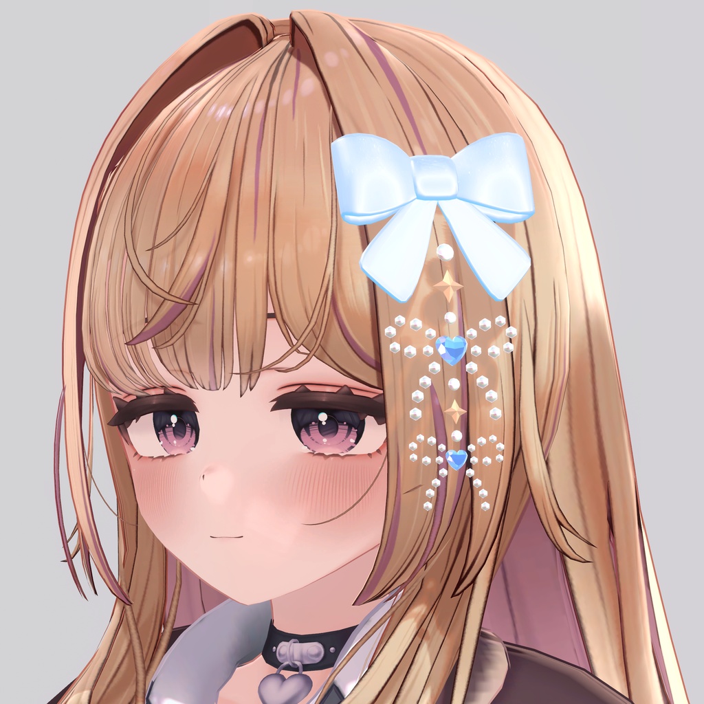 リボンとパールの髪飾り|Ribbon & Pearl Hair Accessory|【全8種】