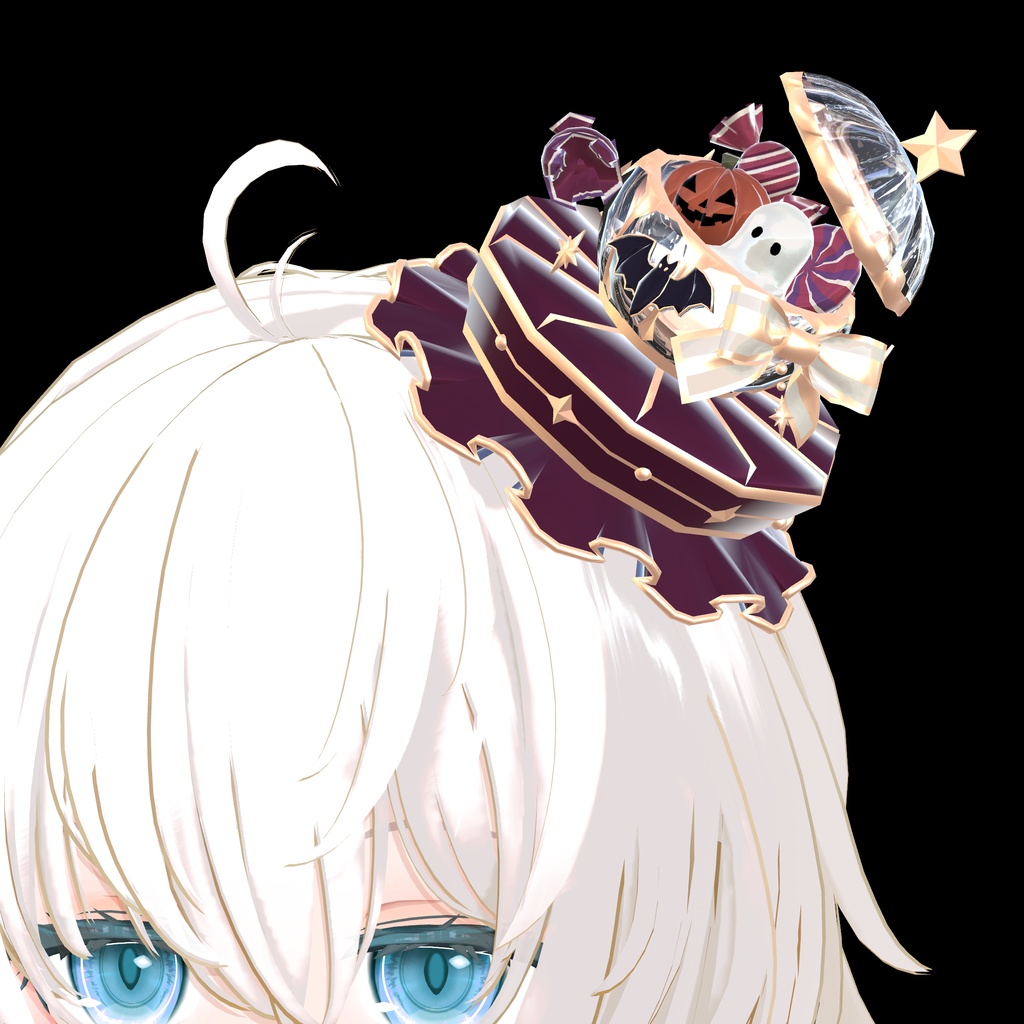ハロウィンキャンディポットのミニハット|Halloween Candy Pot Mini Hat|【全8種】