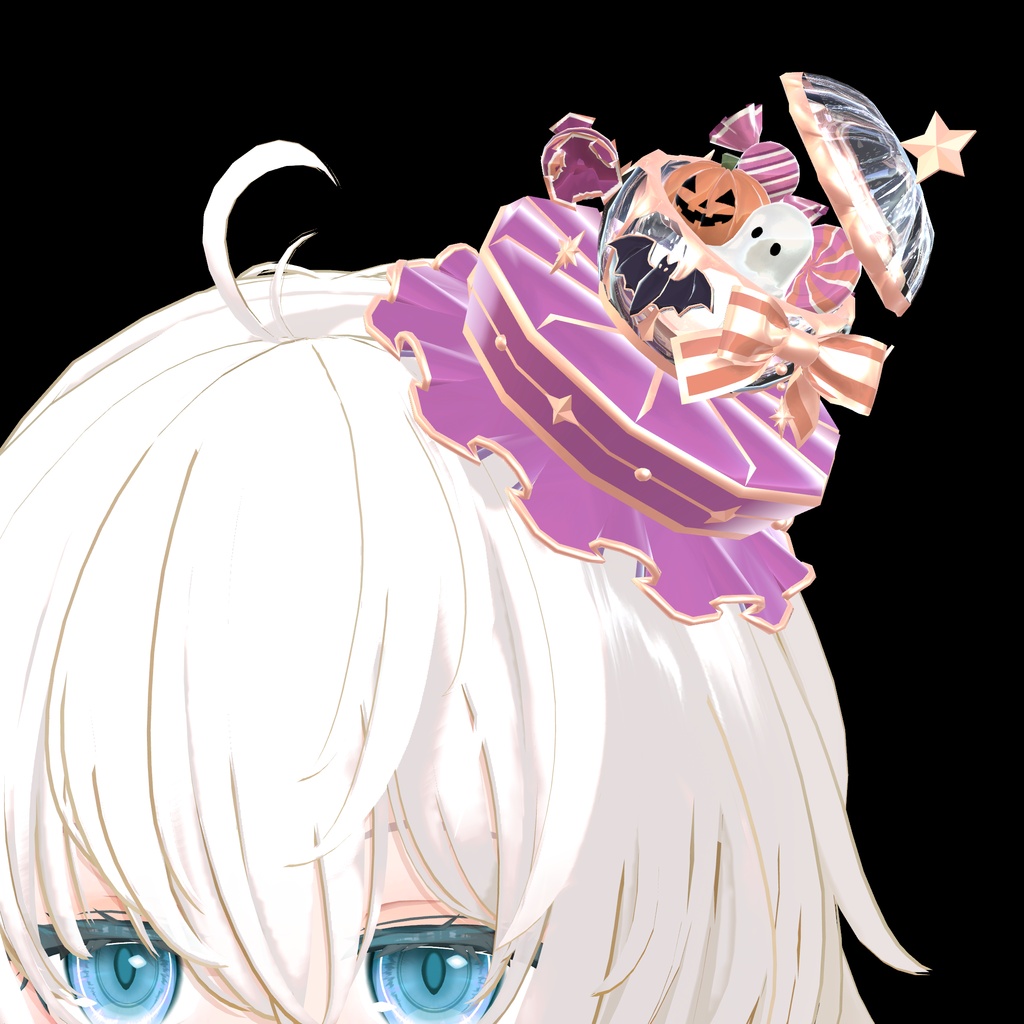ハロウィンキャンディポットのミニハット|Halloween Candy Pot Mini Hat|【全8種】