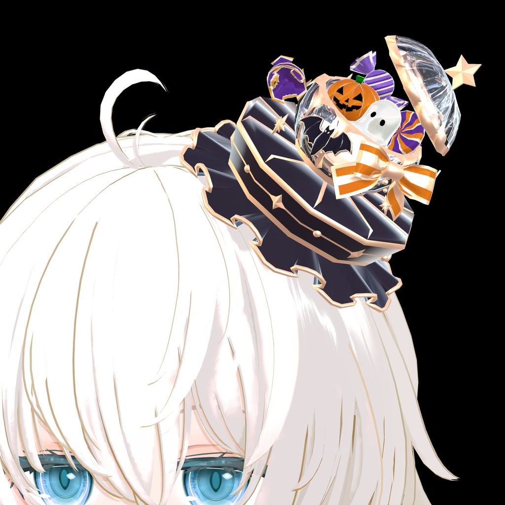 ハロウィンキャンディポットのミニハット|Halloween Candy Pot Mini Hat|【全8種】