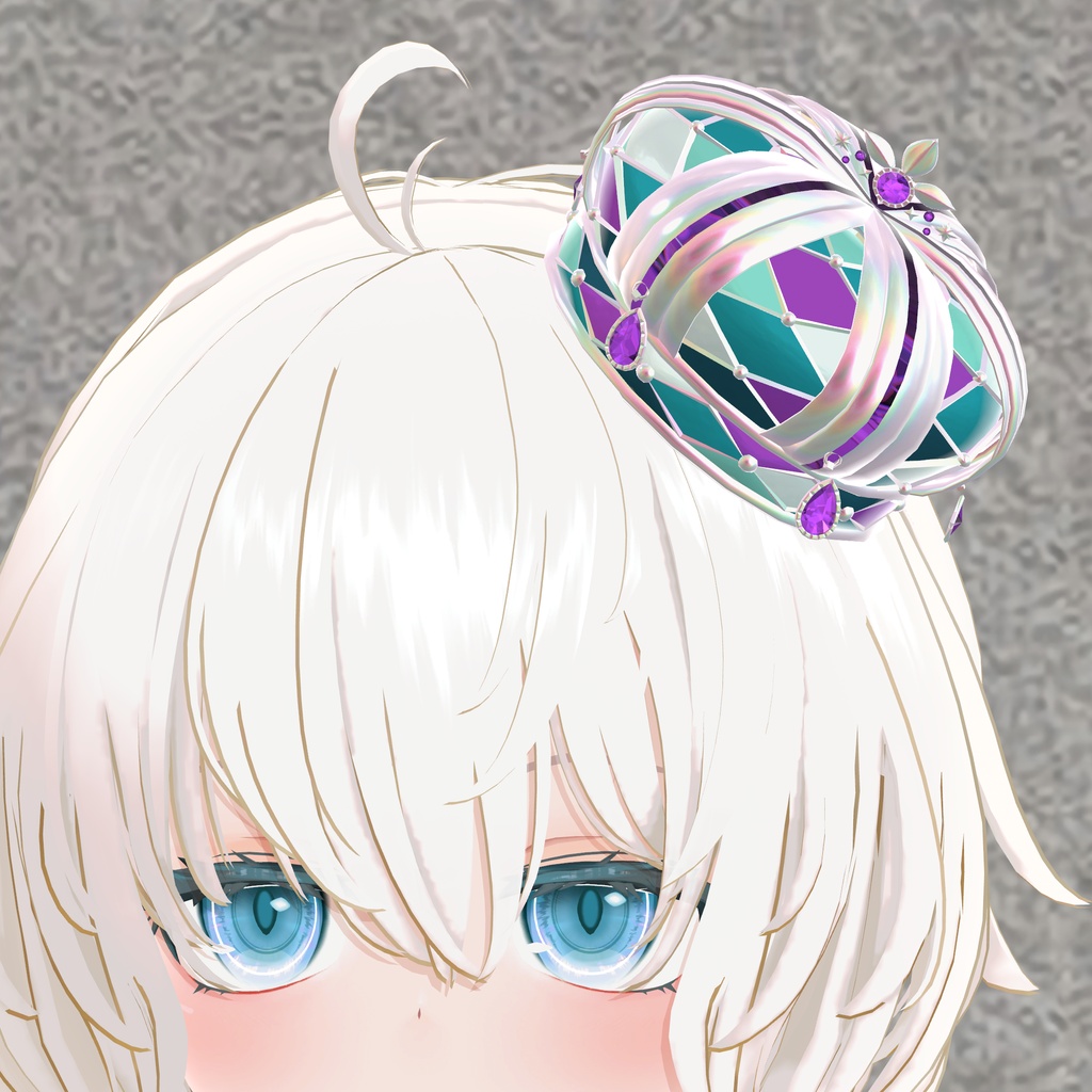 彩りダイヤ模様のクラウン|Colorful Diamond Pattern Crown|【全13種】