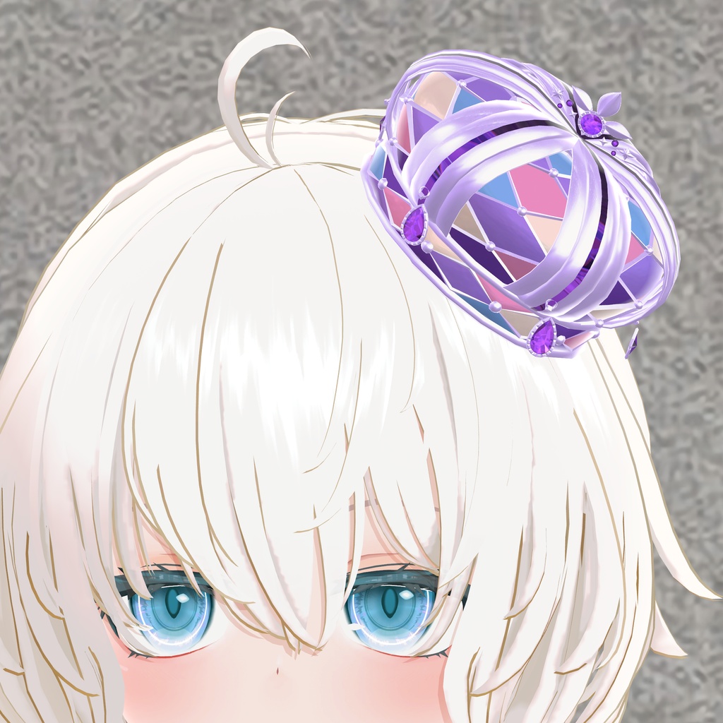 彩りダイヤ模様のクラウン|Colorful Diamond Pattern Crown|【全13種】
