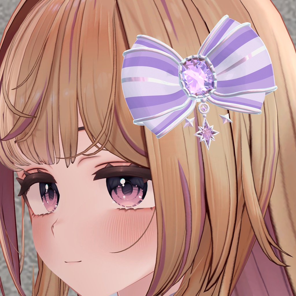 三色リボンの髪飾り|Tricolor Ribbon Hair Accessory|【全14種】