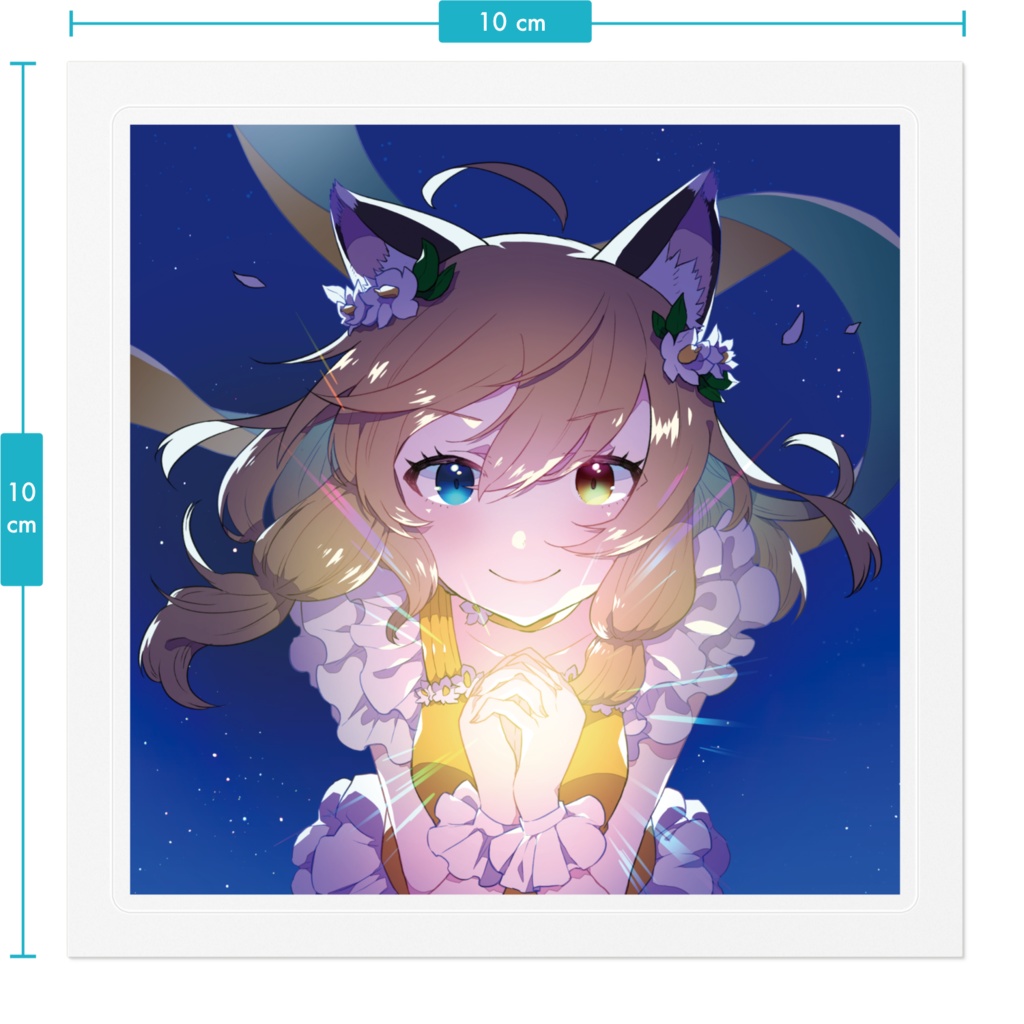 【南登かなる】ステッカーA|メジャー1stシングル『Necessary』発売記念