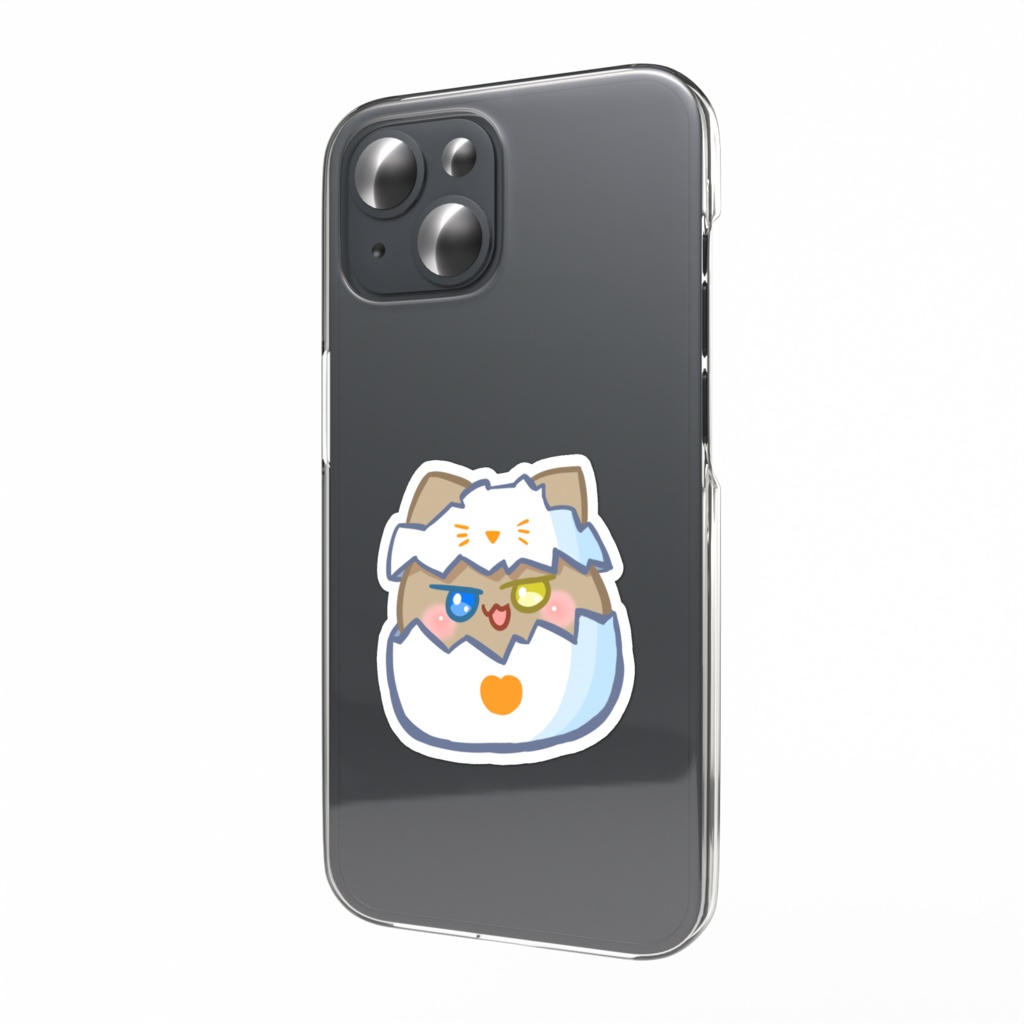 【スマホステッカー】煮卵ちゃん2025