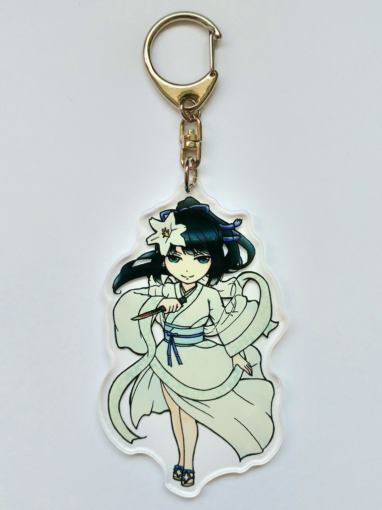 中華鯖アクリルキーホルダー