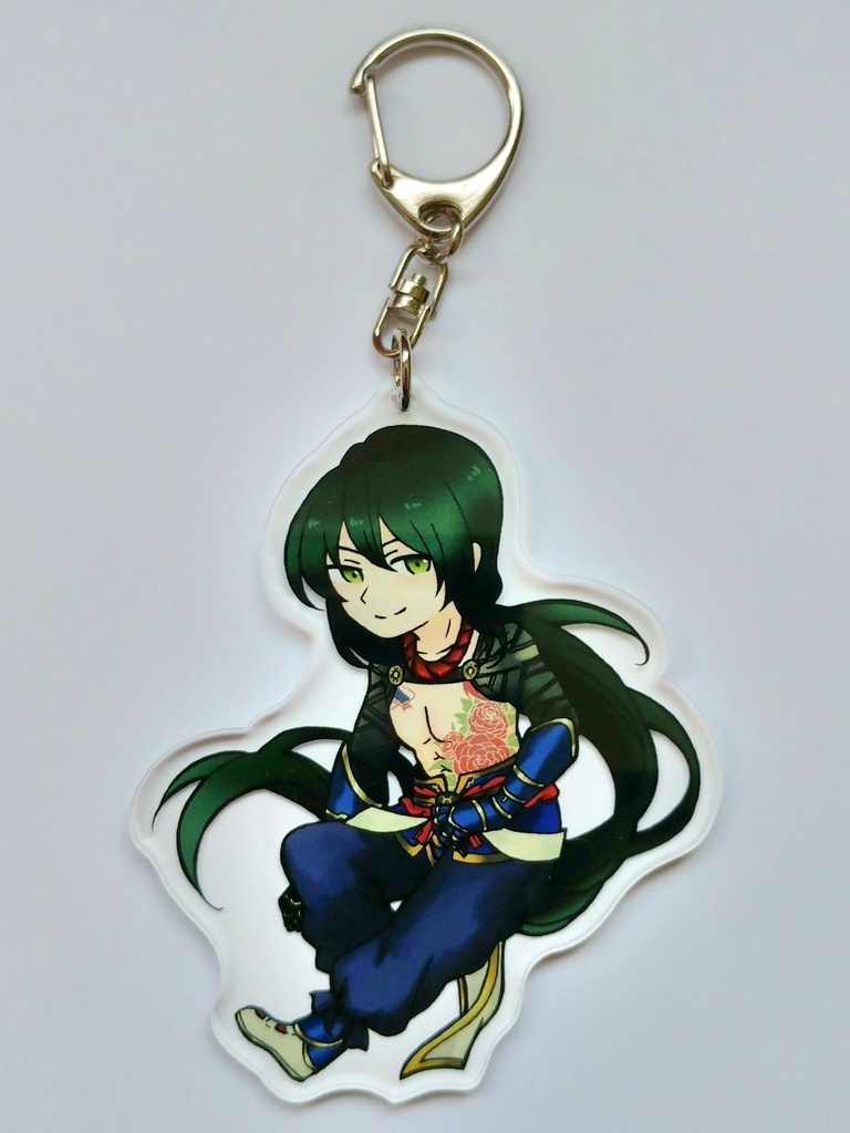 中華鯖アクリルキーホルダー