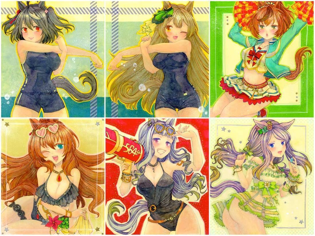 【リクエスト】オーダー色紙【大色紙】