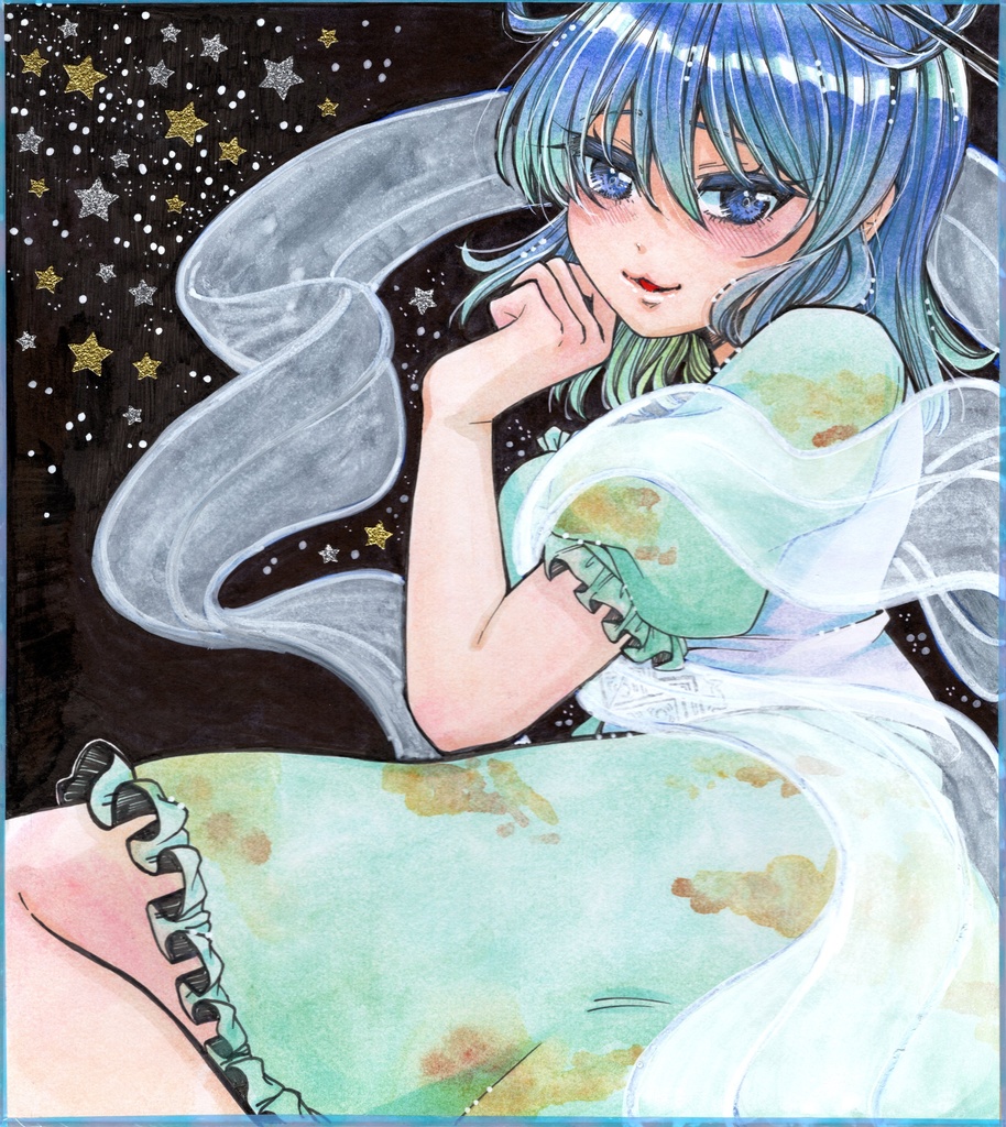 【東方Project】霍青娥【大色紙】