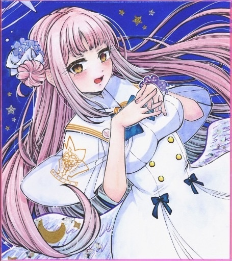 【ブルアカ】聖園ミカ【大色紙】