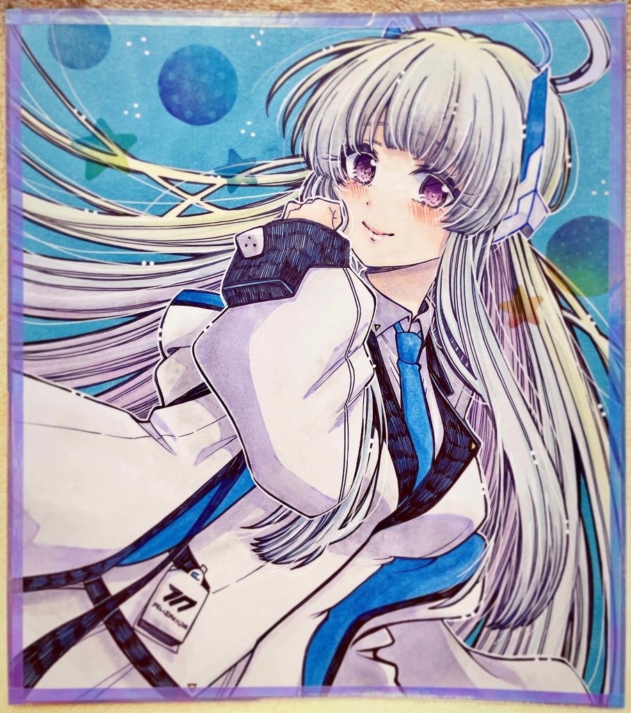 【ブルアカ】生塩ノア【大色紙】