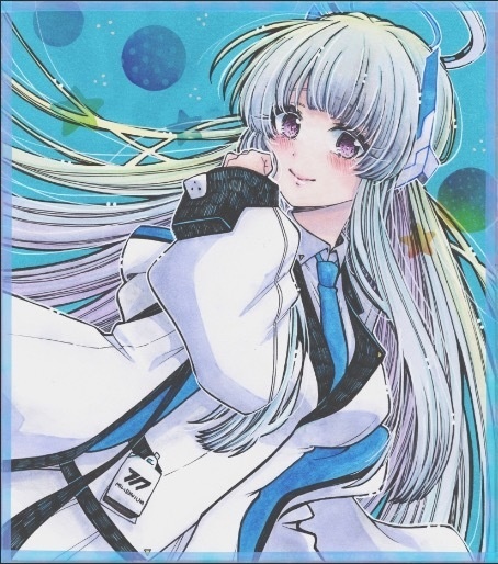 【ブルアカ】生塩ノア【大色紙】