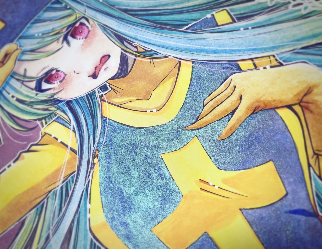 【ドラクエ3】女僧侶【大色紙】