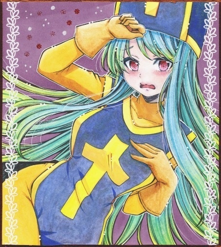 【ドラクエ3】女僧侶【大色紙】