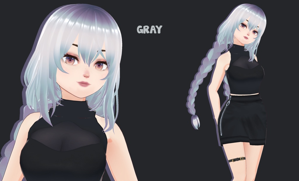 Vtuber premade Version gray