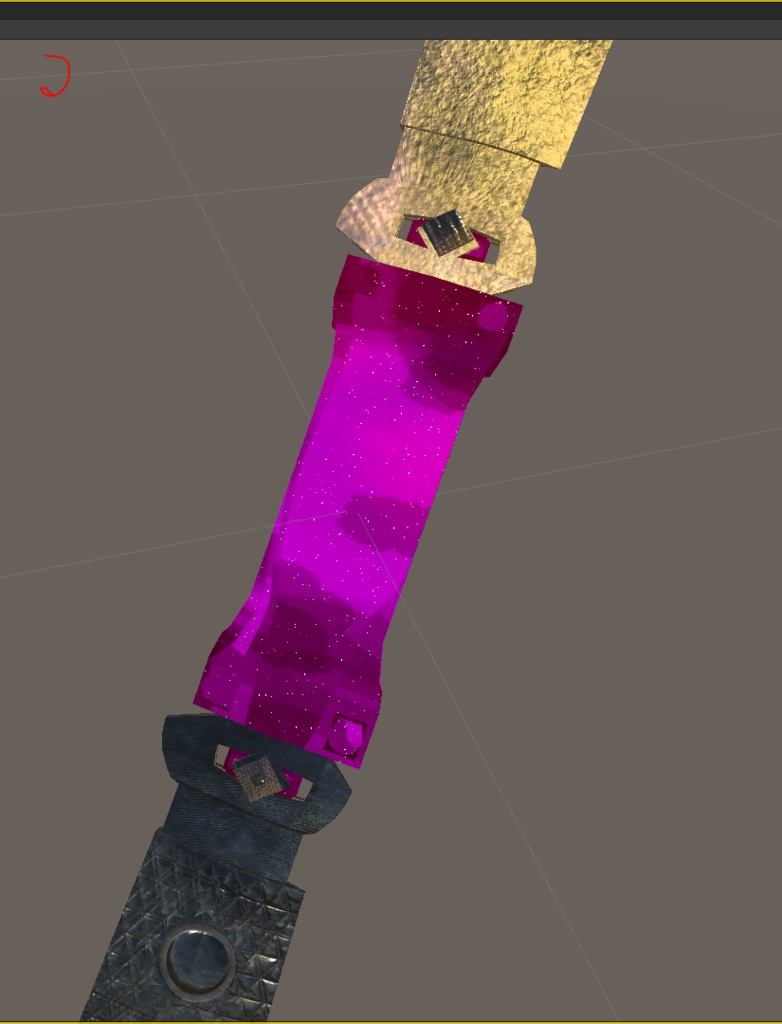 Dual Blades Giant Big Sword 3d model