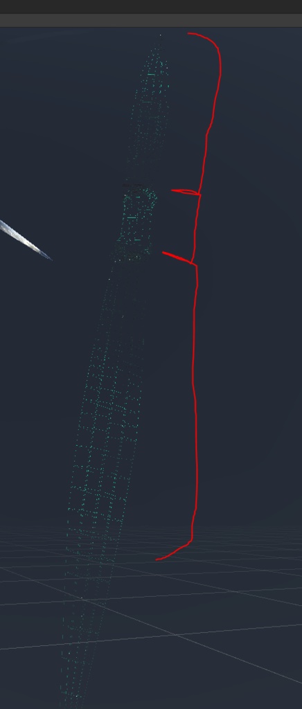 Dual Blades Giant Big Sword 3d model