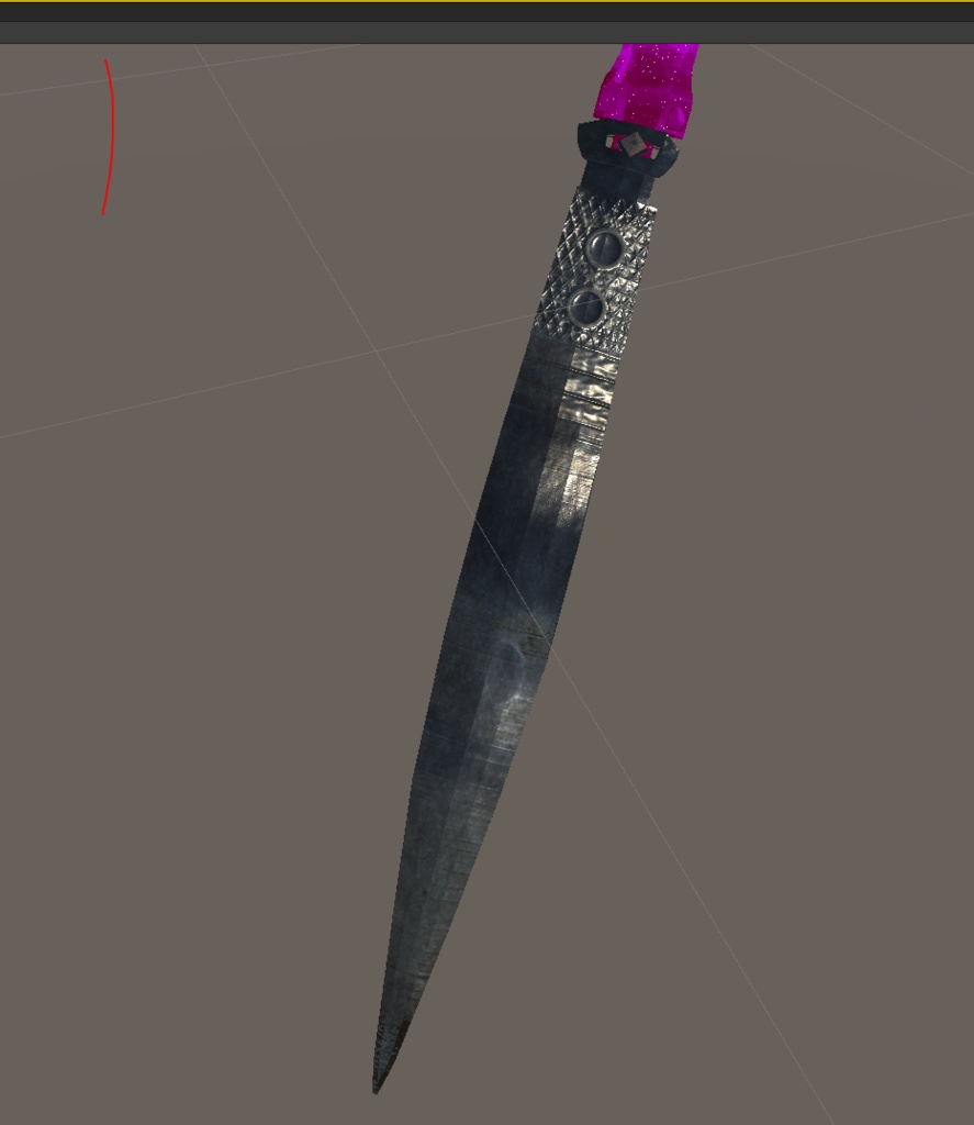 Dual Blades Giant Big Sword 3d model