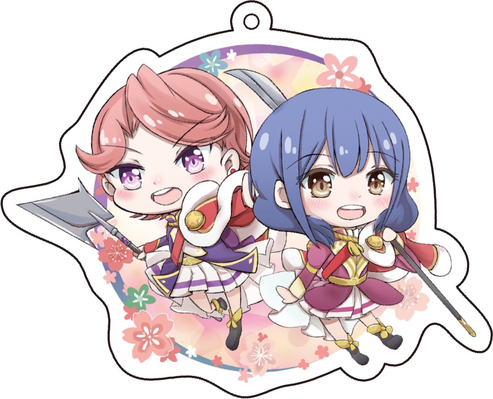 少女歌劇レヴュースタァライト(ふたかお)　アクリルキーホルダー（非公式）
