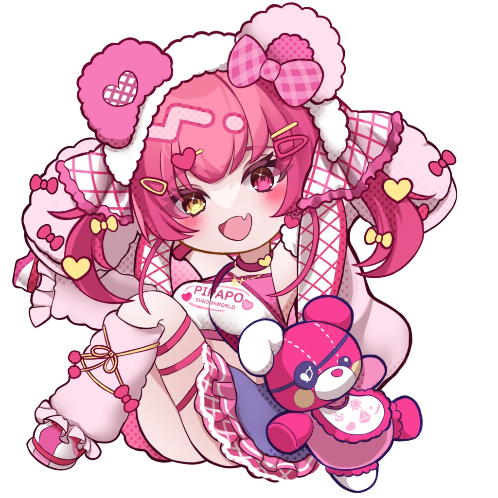 ピパポピピプ 宝鐘マリン　アクリルキーホルダー