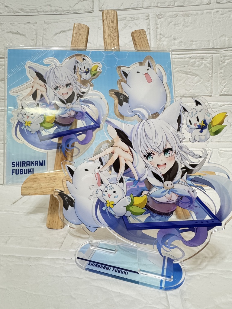 白上フブキ アクリルジオラマスタンド(非公式)