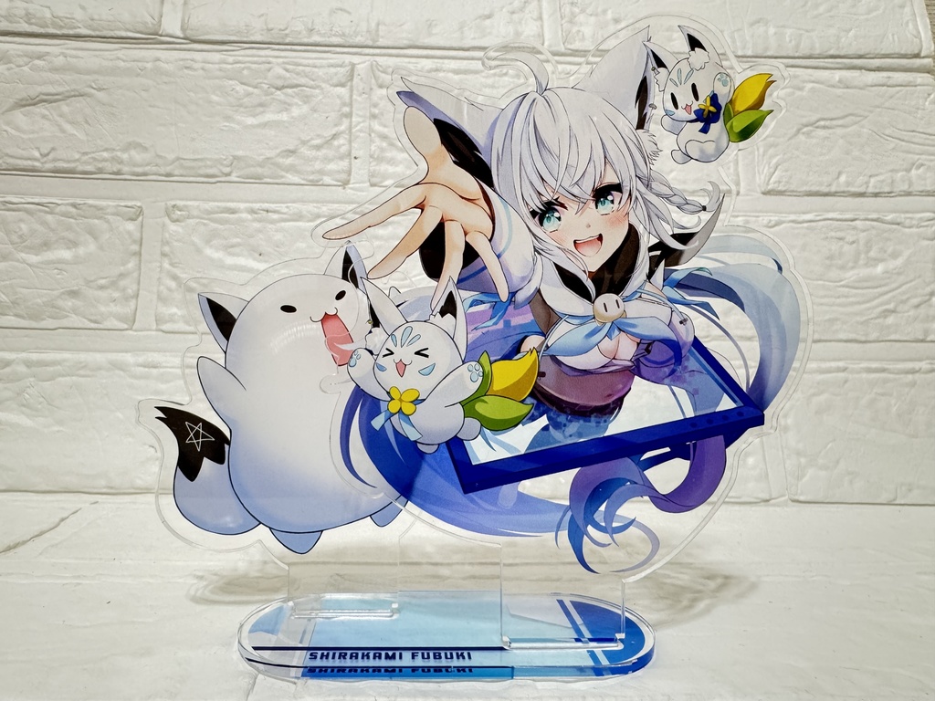 白上フブキ アクリルジオラマスタンド(非公式)