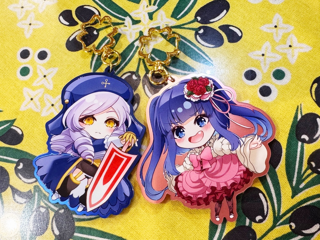 うみねこのなく頃に 古戸ヱリカ アクリルキーホルダー(非公式)