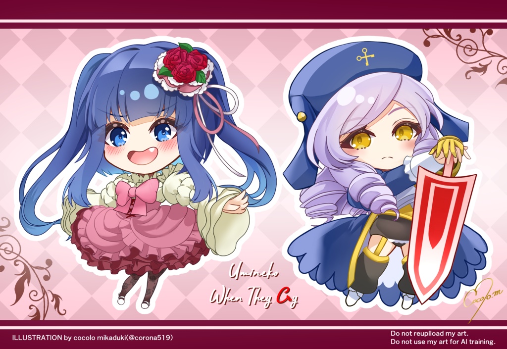 うみねこのなく頃に ドラノール・A・ノックス アクリルキーホルダー(非公式)