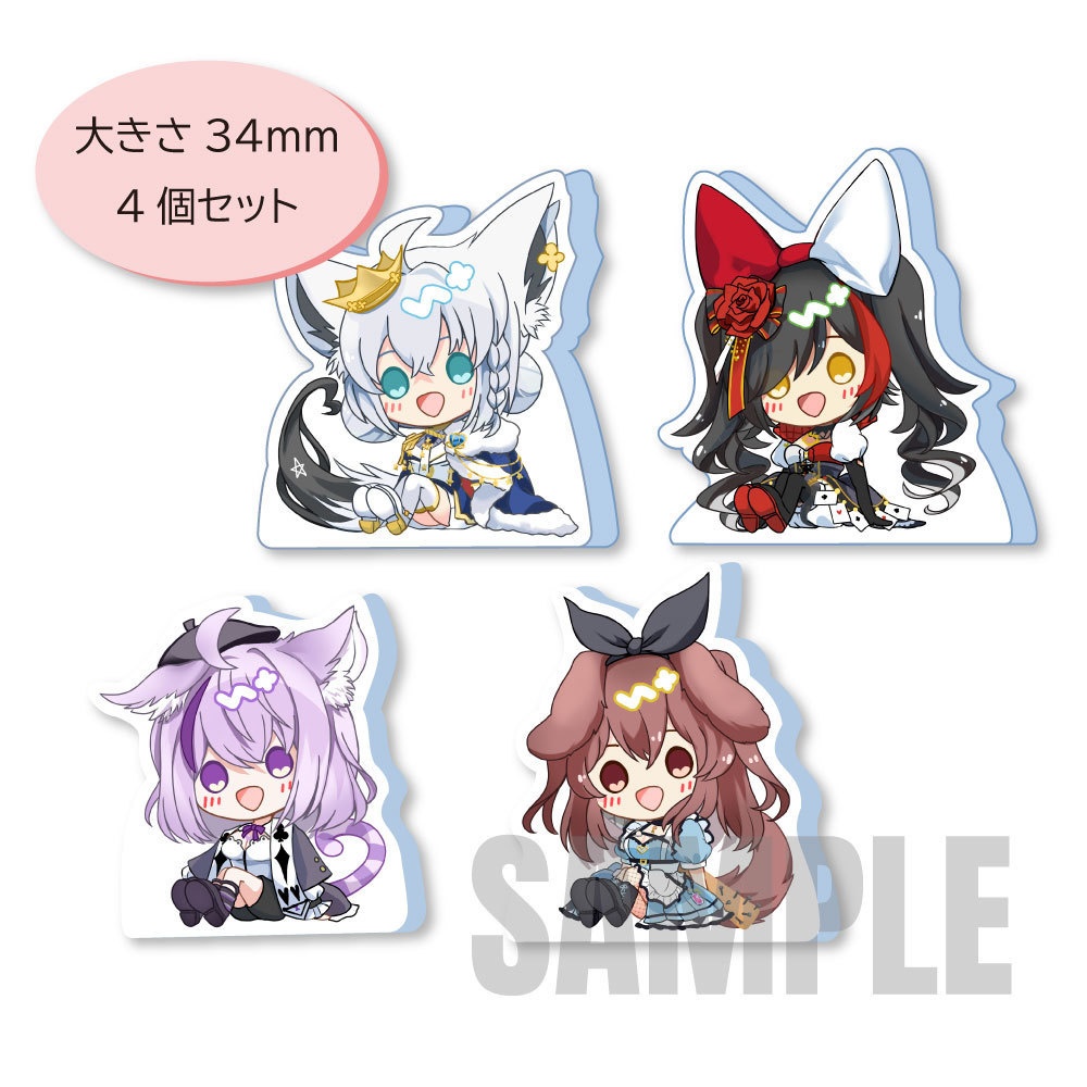 ホロライブゲーマーズ　ミニアクリルブロック（非公式）