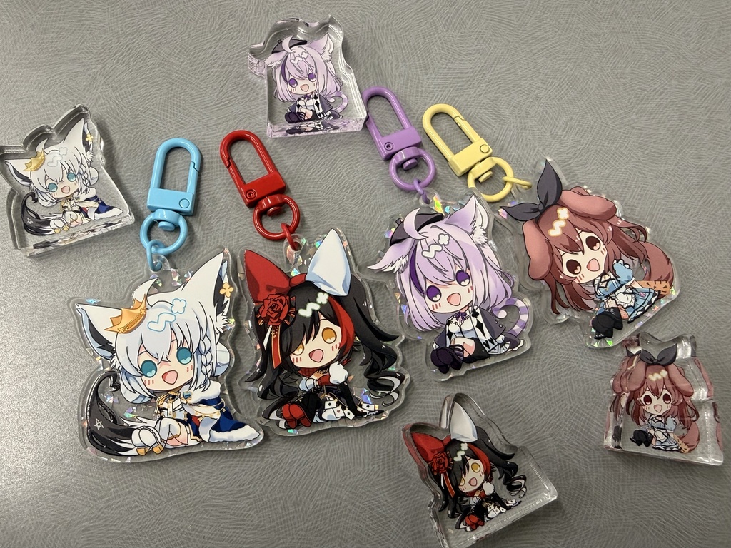 ホロライブゲーマーズ アリス衣装アクリルキーホルダー(非公式)