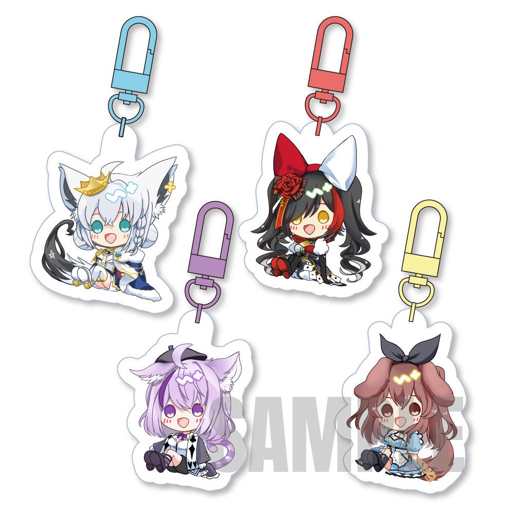 ホロライブゲーマーズ アリス衣装アクリルキーホルダー(非公式)