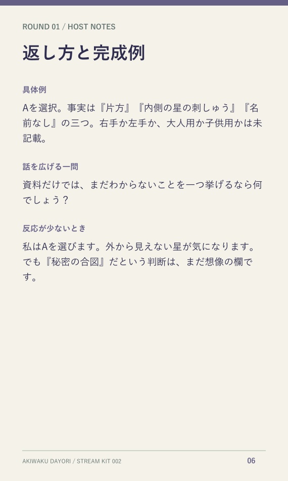 【配信企画・台本】忘れもの博物館の学芸員|PNGカード6枚付き