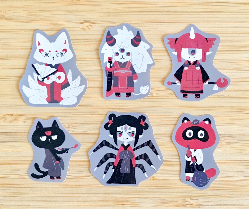 妖怪シール Aセット