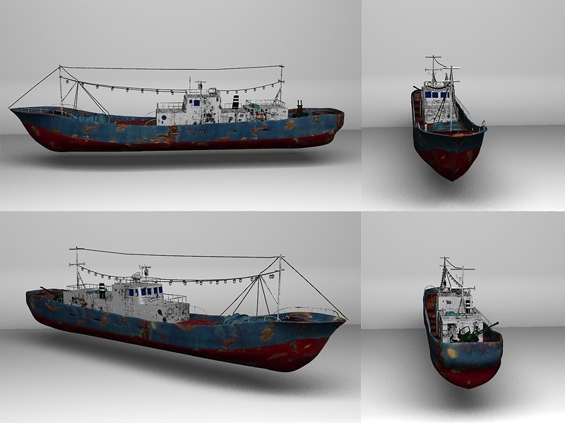 乗り物3 不審船