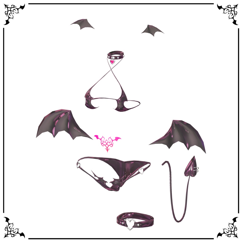 【Succubus Bikini】 17-Avatars